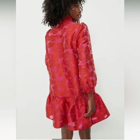 Tuckernuck Red Fil Coupe Palmerston Dress - Picture 4 of 9